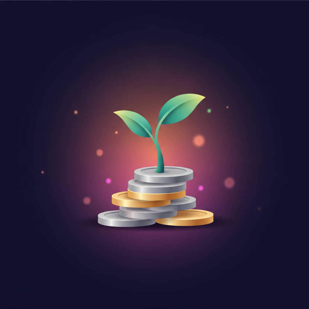 organic growth sprout coins